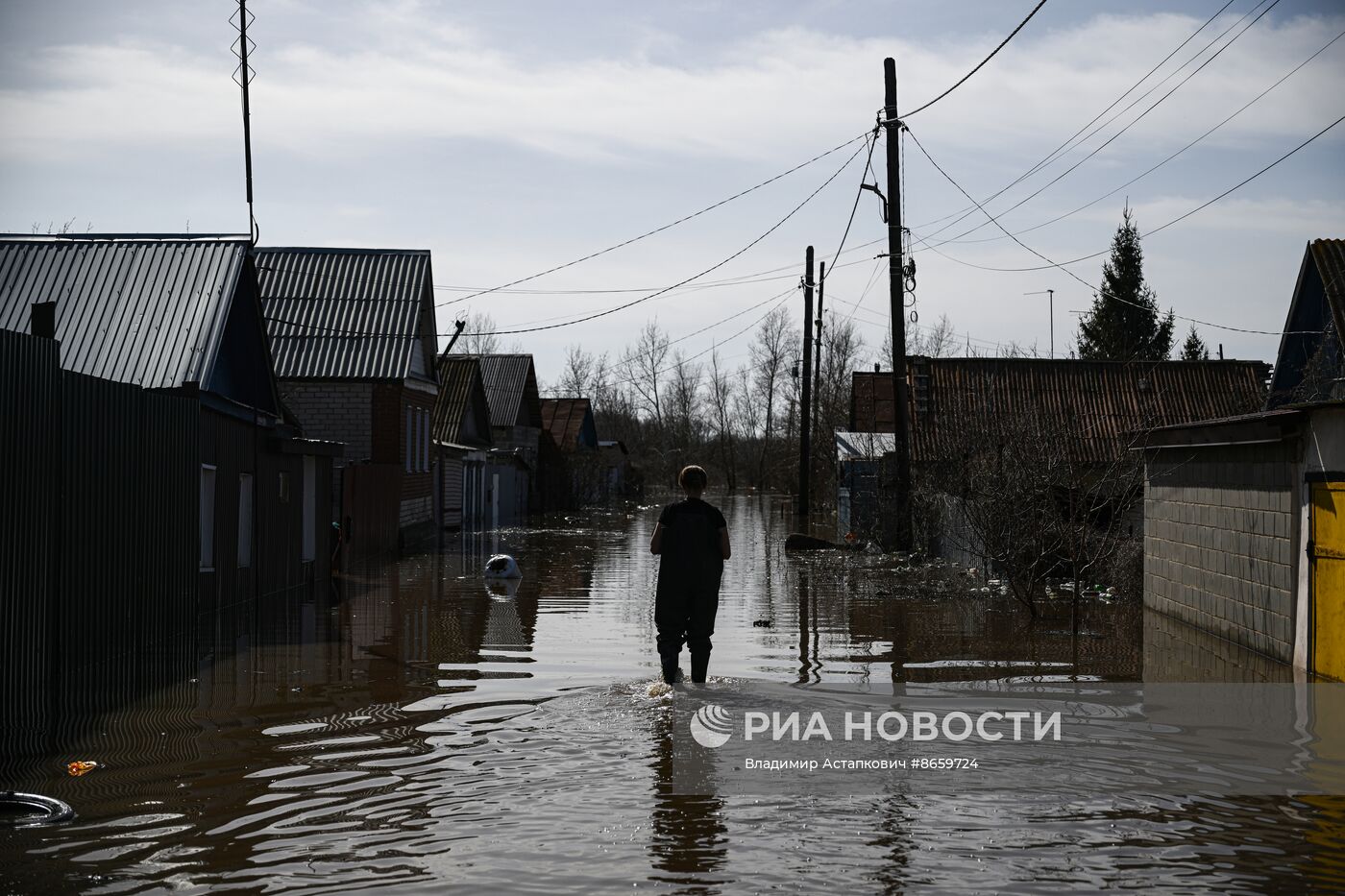 Паводок в Оренбурге