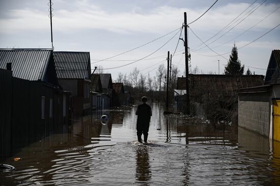 Паводок в Оренбурге