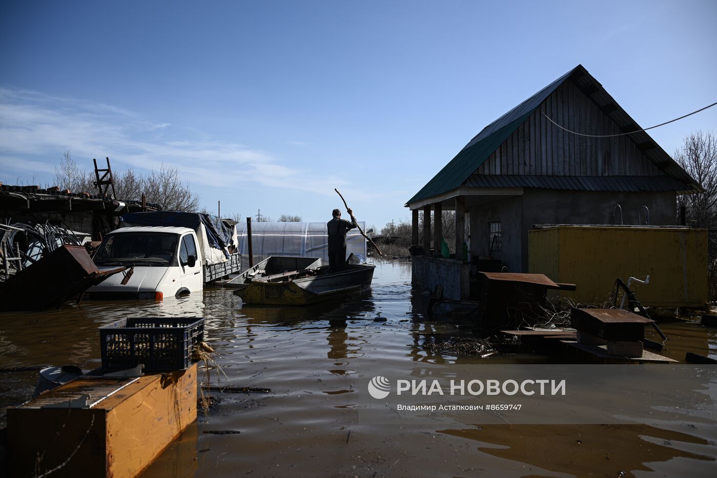 Паводок в Оренбурге