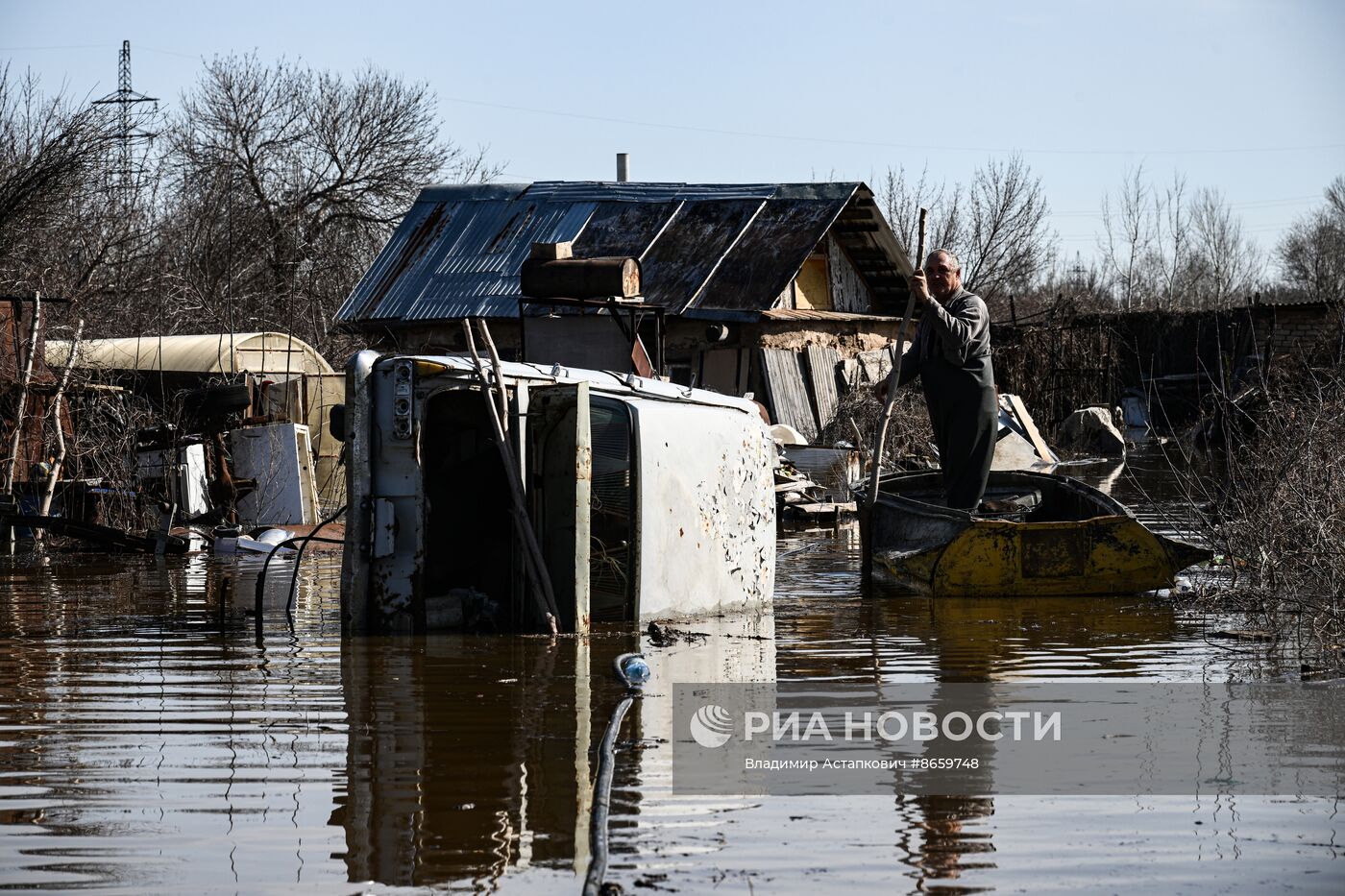 Паводок в Оренбурге