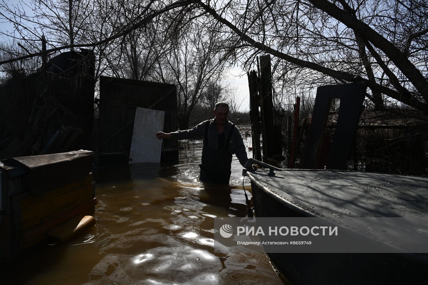 Паводок в Оренбурге