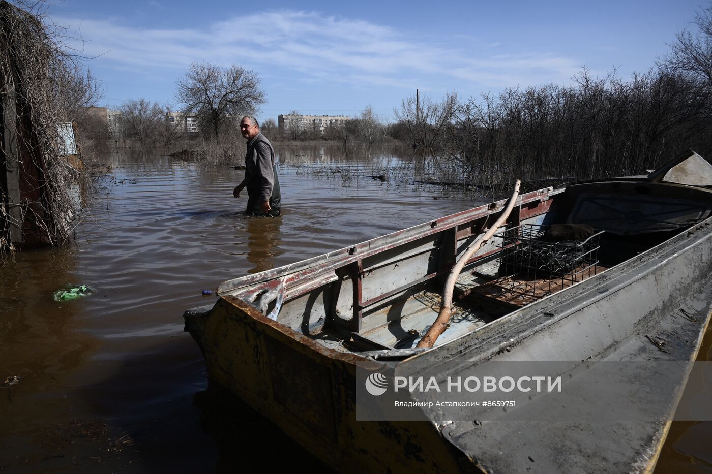 Паводок в Оренбурге