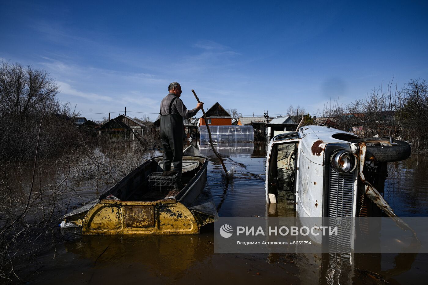 Паводок в Оренбурге