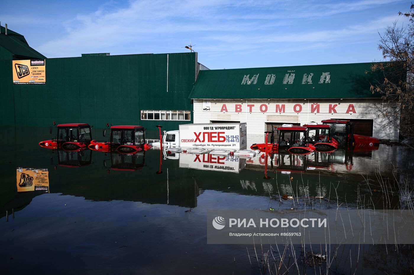 Паводок в Оренбурге