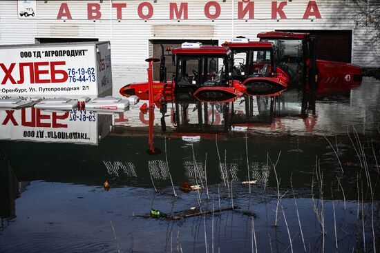 Паводок в Оренбурге