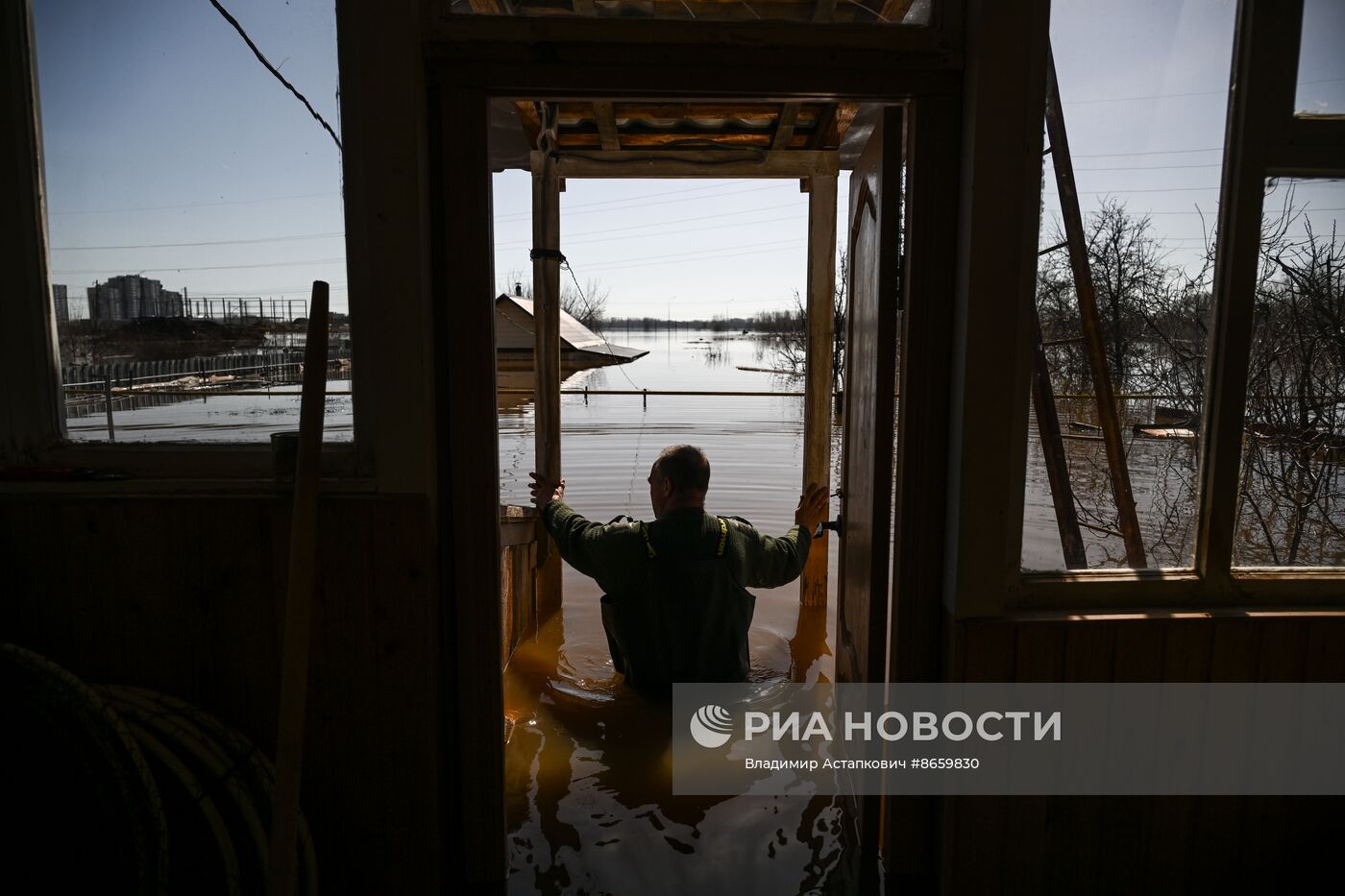 Паводок в Оренбурге