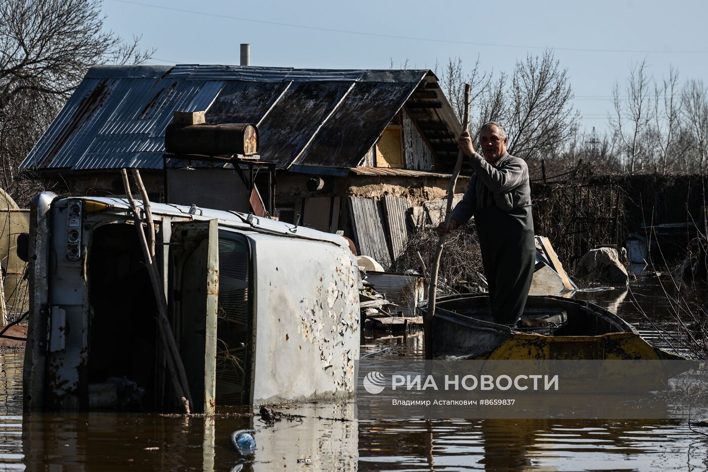 Паводок в Оренбурге