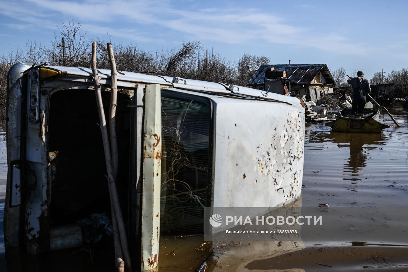 Паводок в Оренбурге