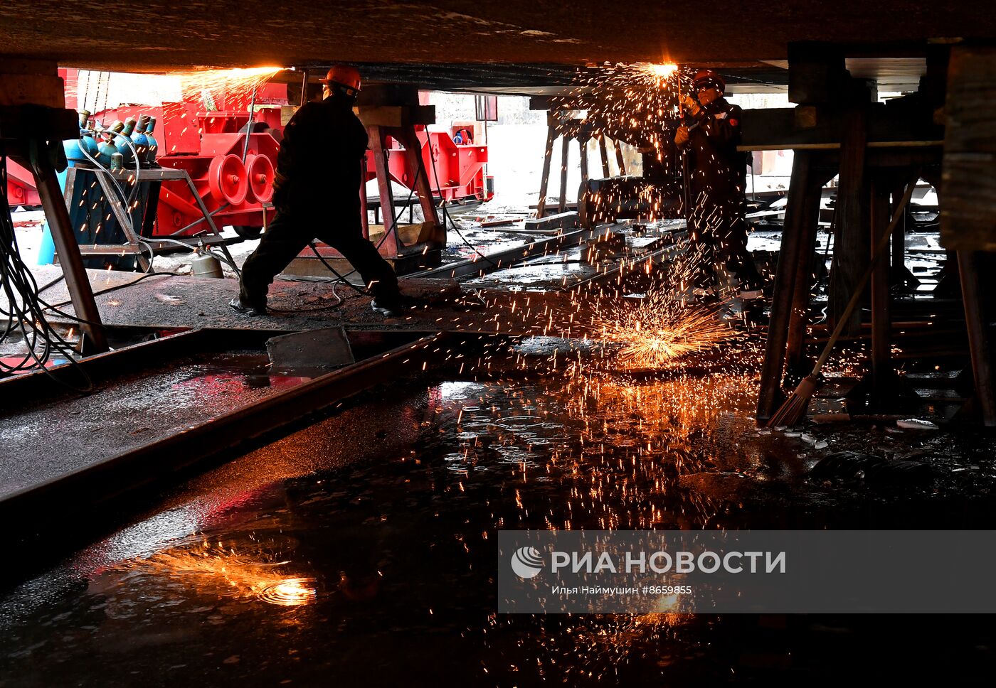 Подготовка речного флота к летней навигации в Красноярском крае