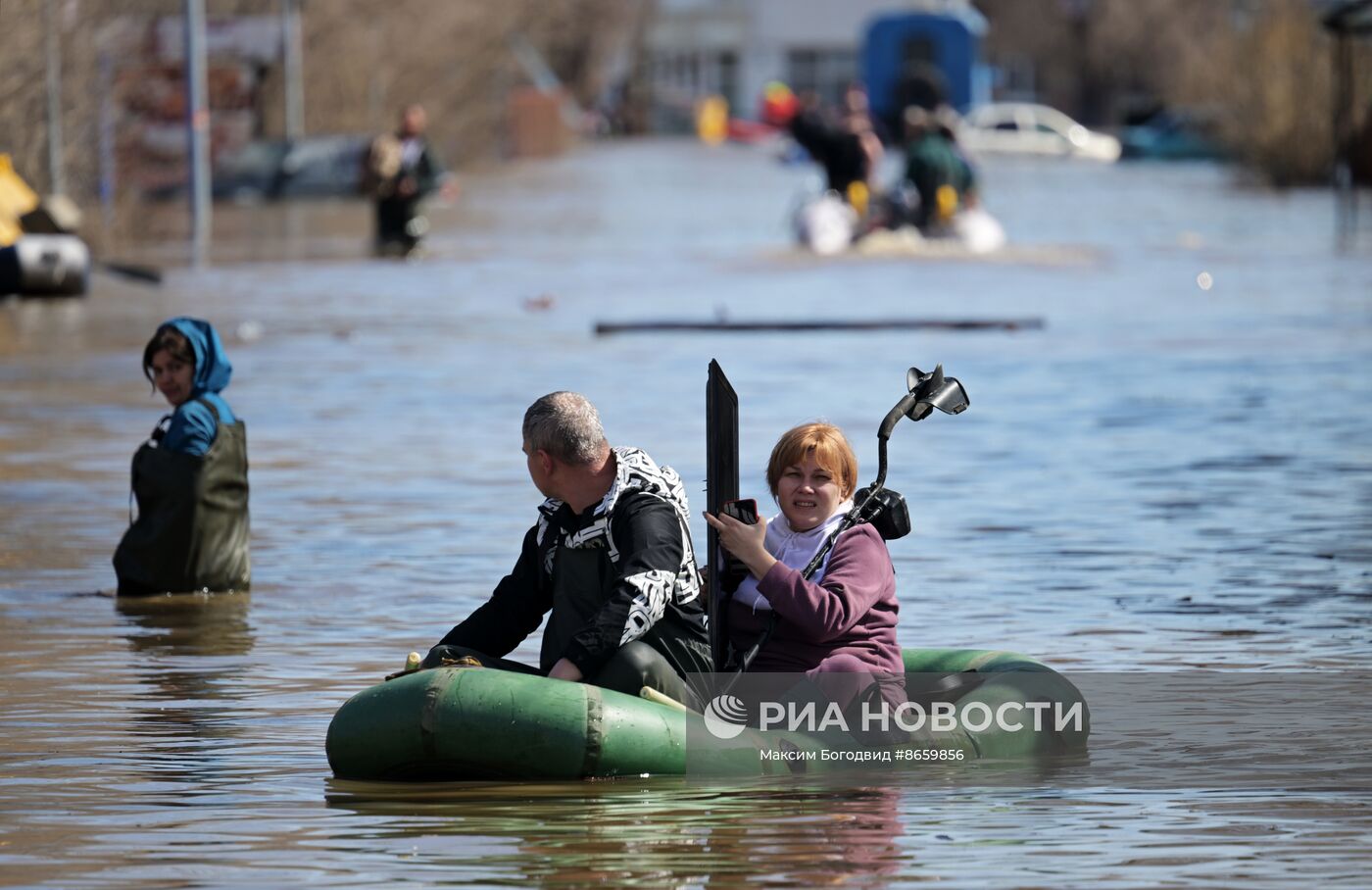 Паводок в Оренбурге