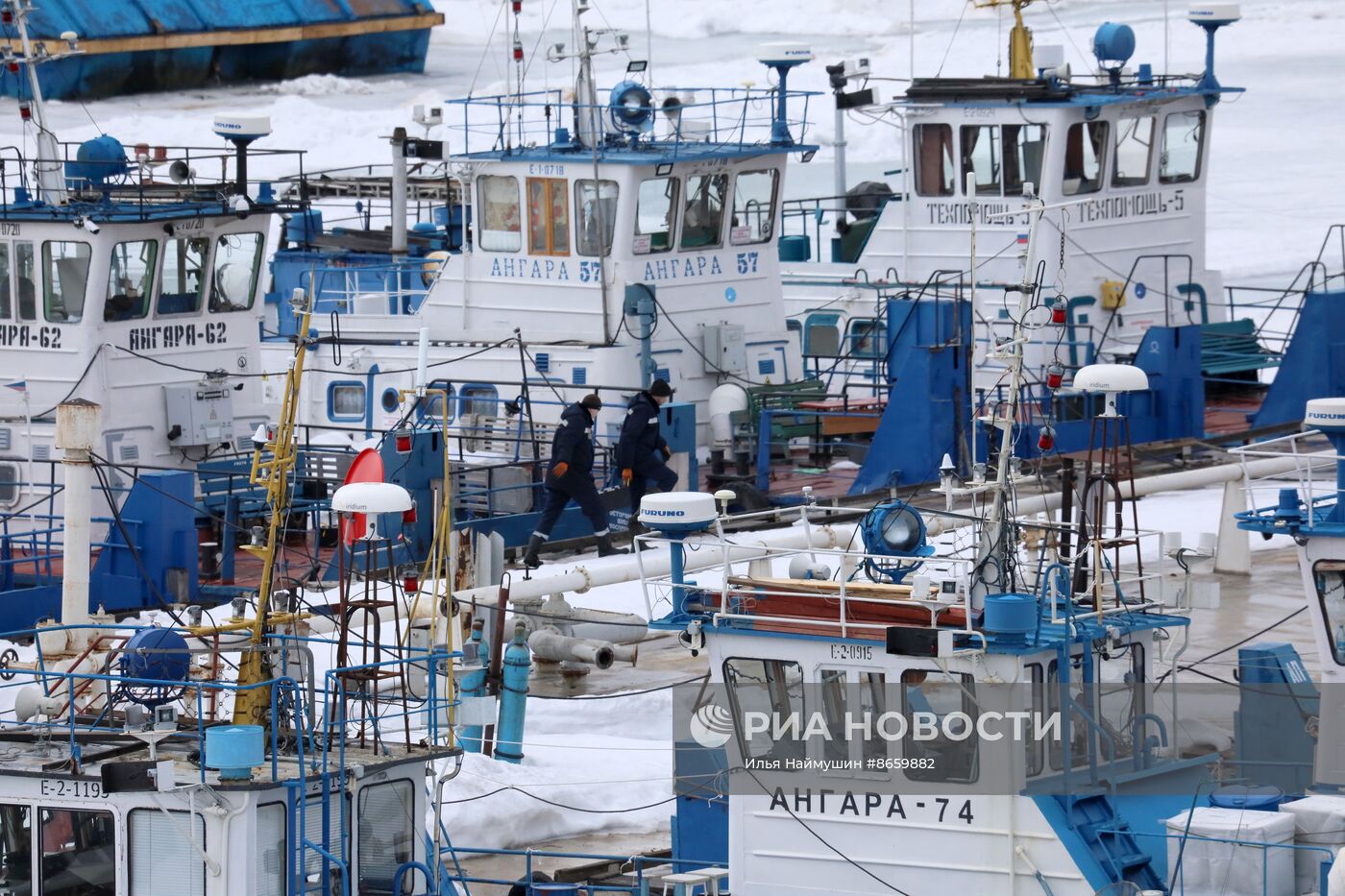 Подготовка речного флота к летней навигации в Красноярском крае