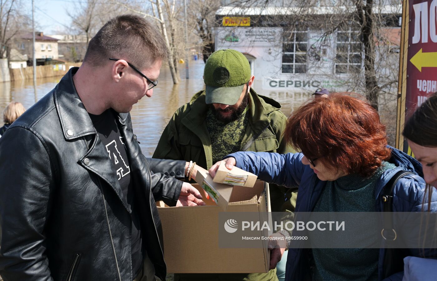 Паводок в Оренбурге