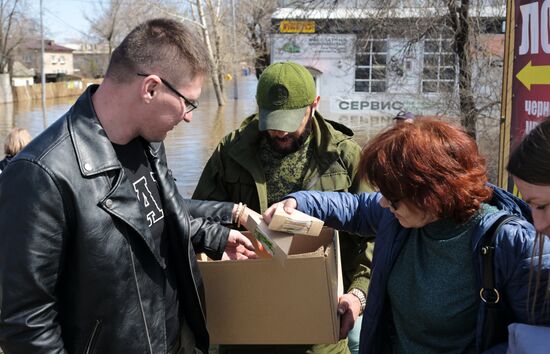 Паводок в Оренбурге