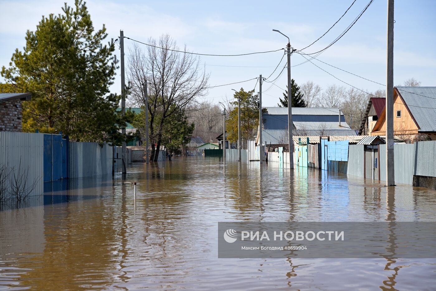 Паводок в Оренбурге