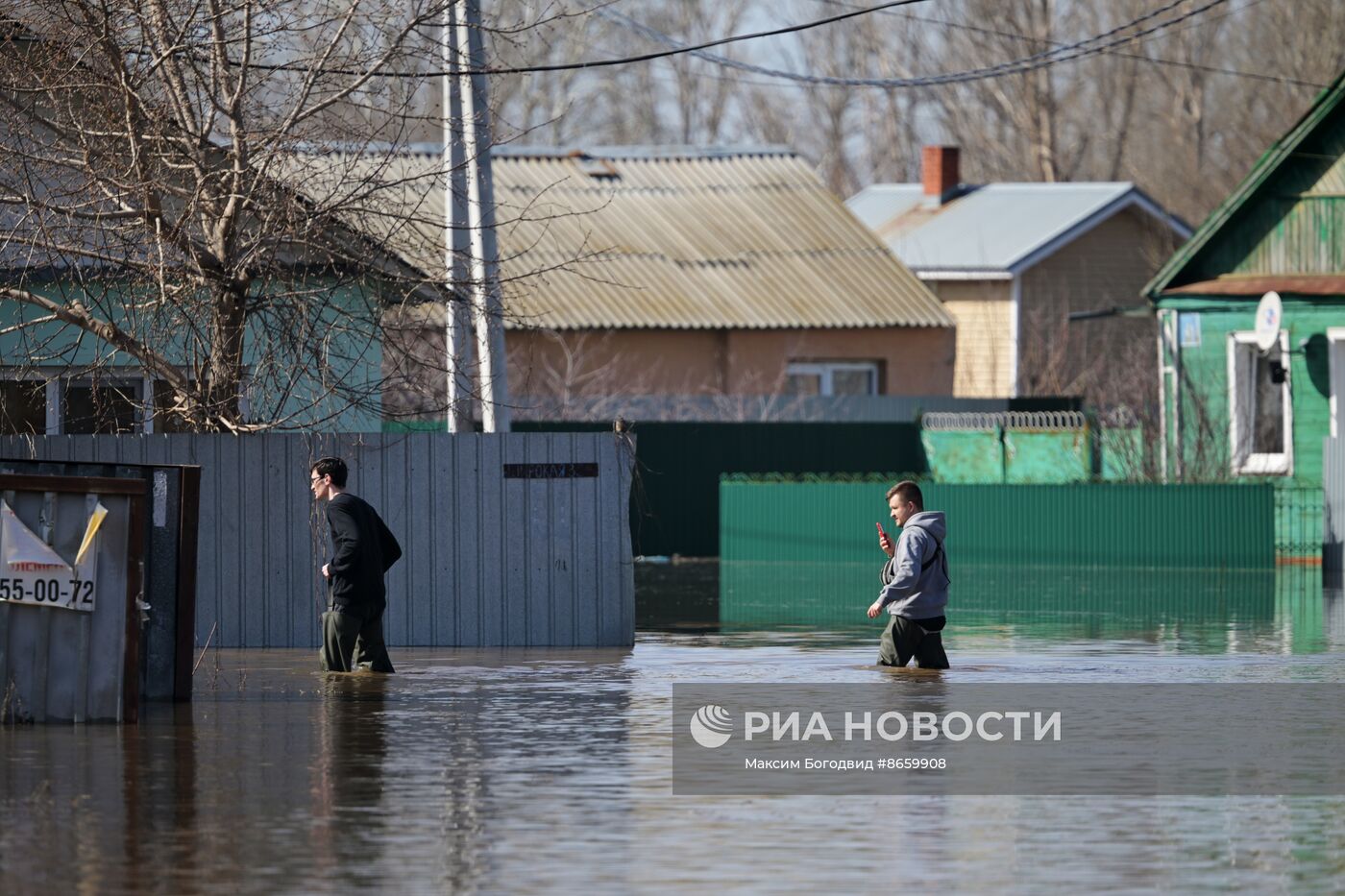 Паводок в Оренбурге