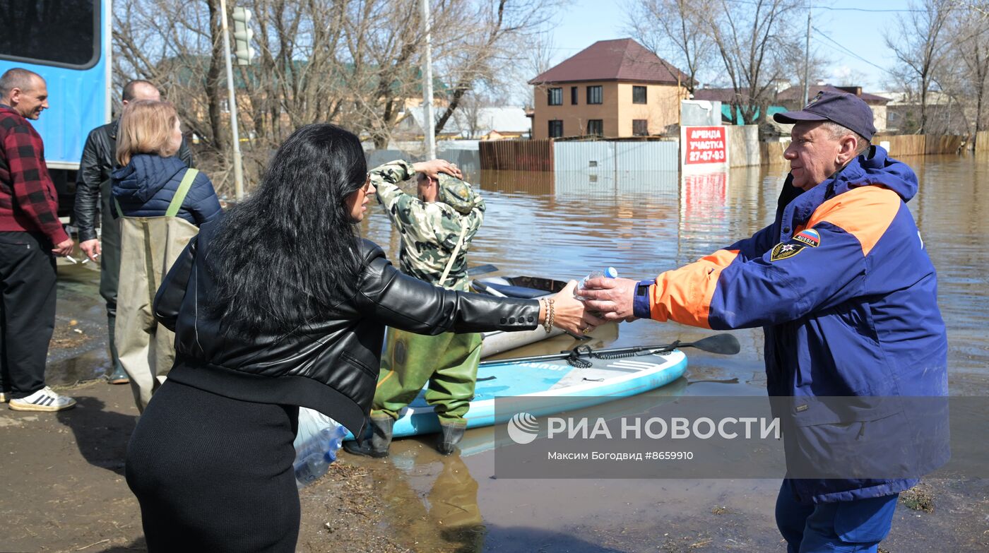 Паводок в Оренбурге