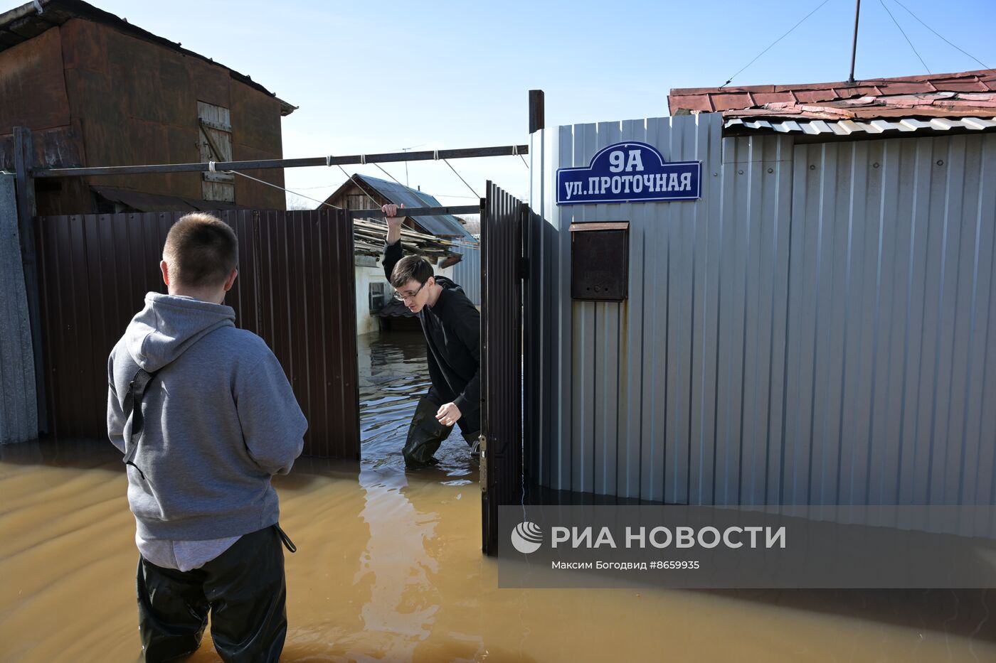 Паводок в Оренбурге