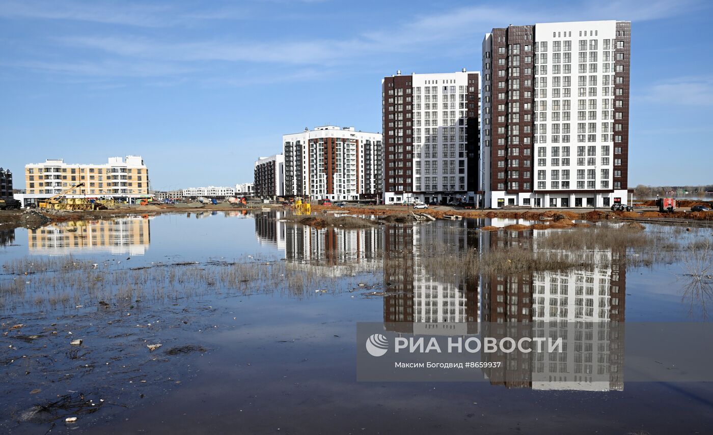 Паводок в Оренбурге