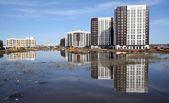 Паводок в Оренбурге