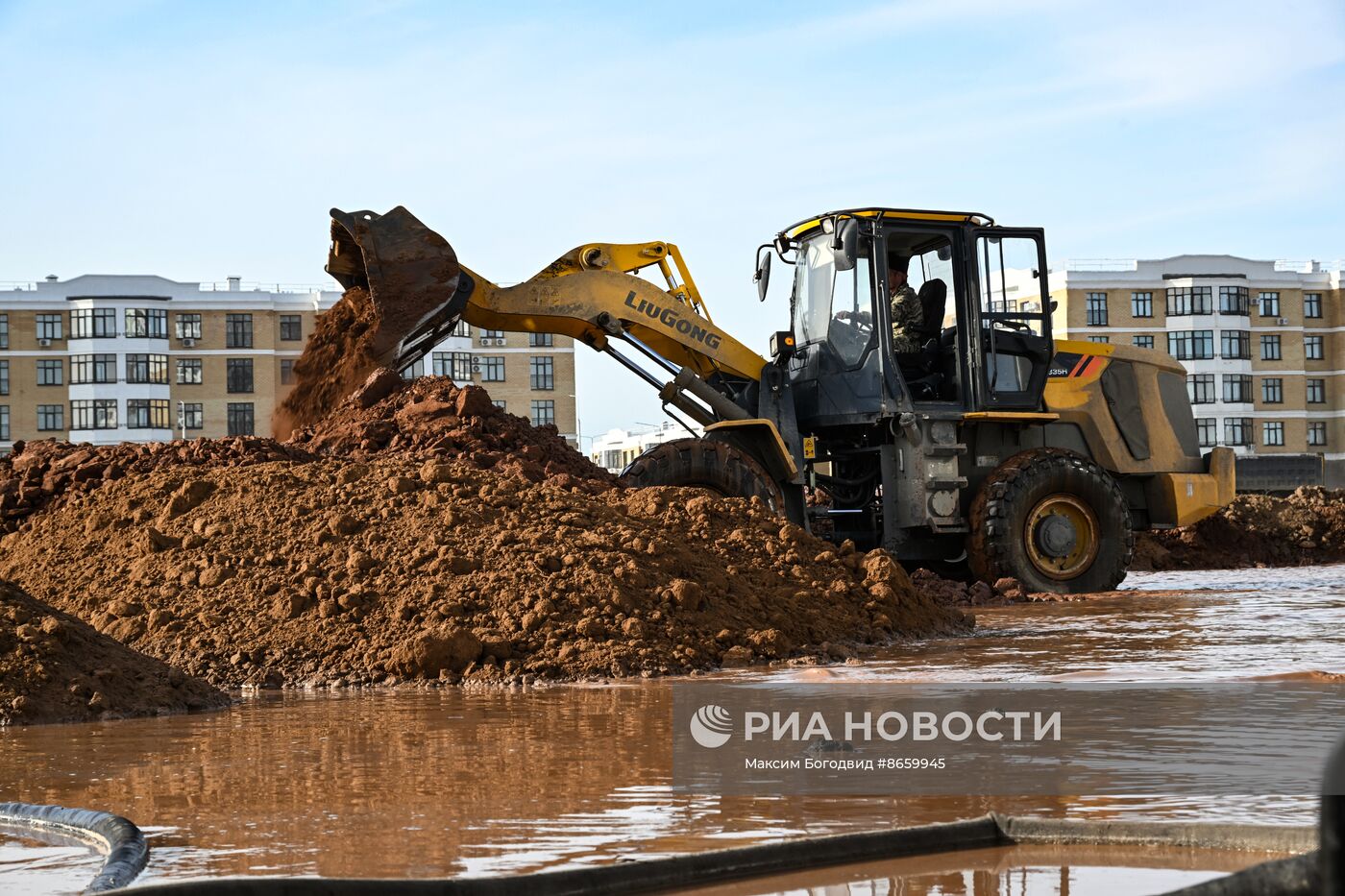 Паводок в Оренбурге