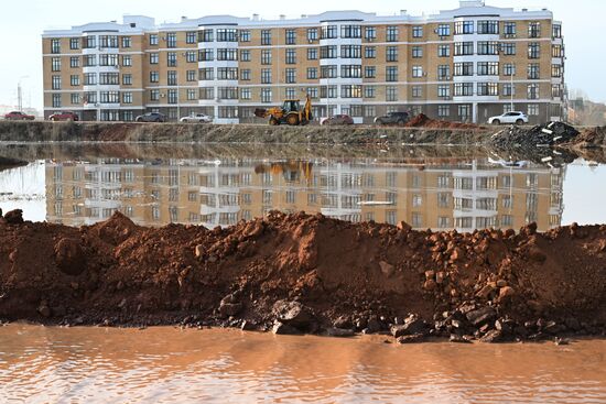 Паводок в Оренбурге