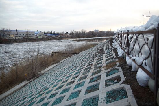 Паводковая ситуация в Кургане