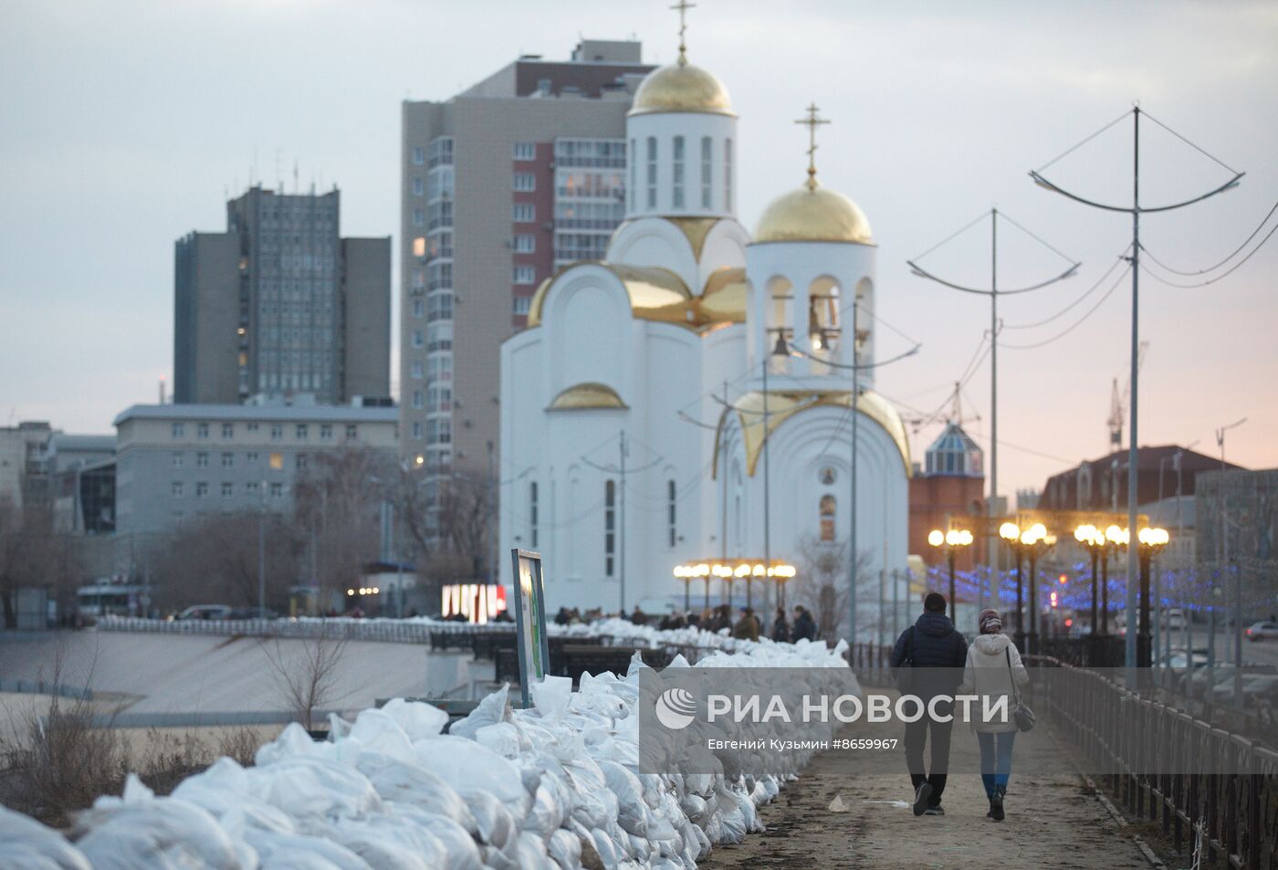 Паводковая ситуация в Кургане