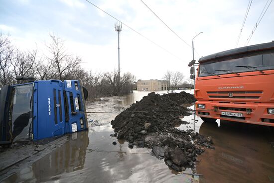 Паводок в Оренбурге