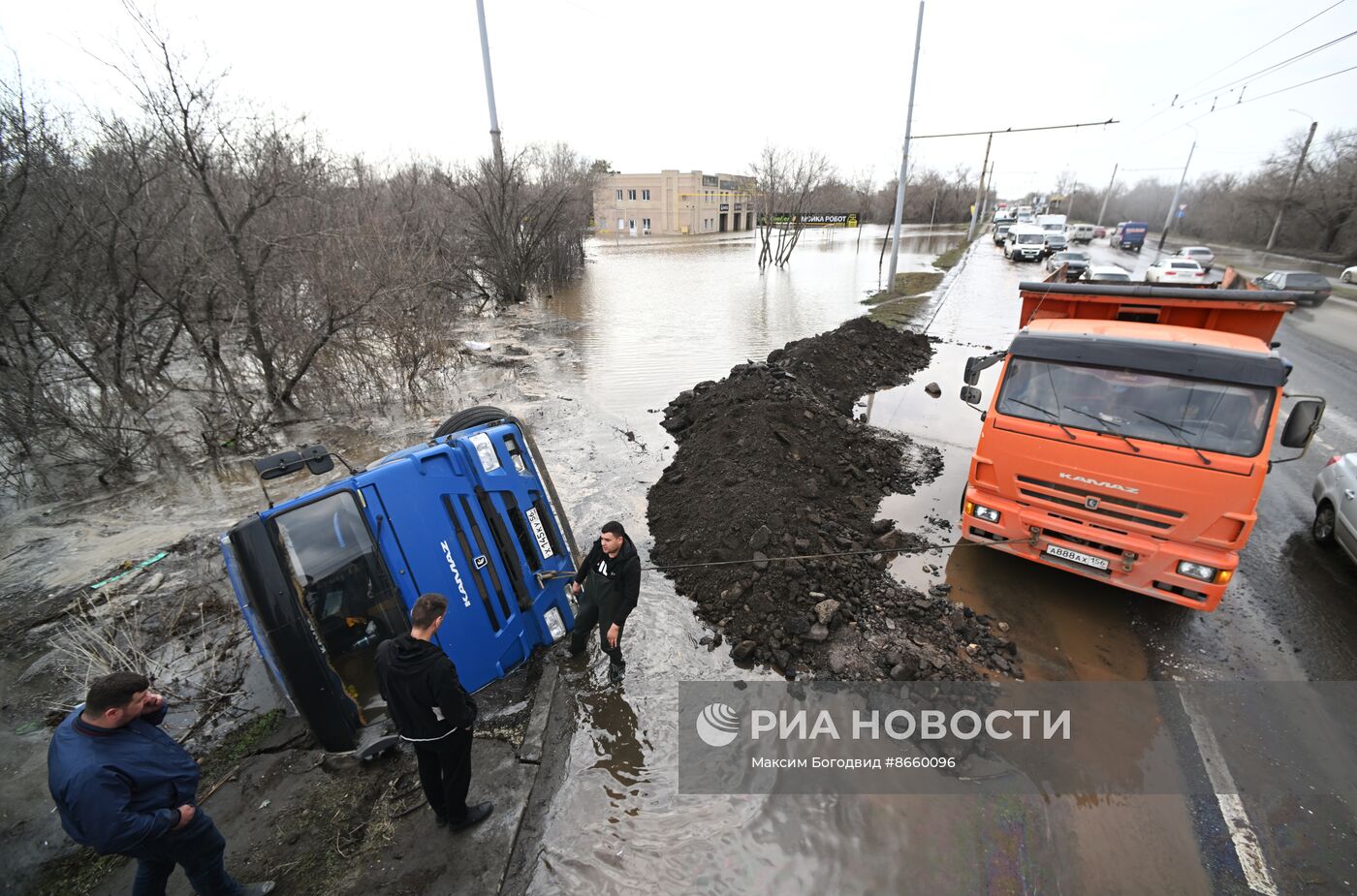 Паводок в Оренбурге