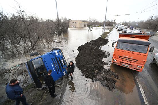 Паводок в Оренбурге