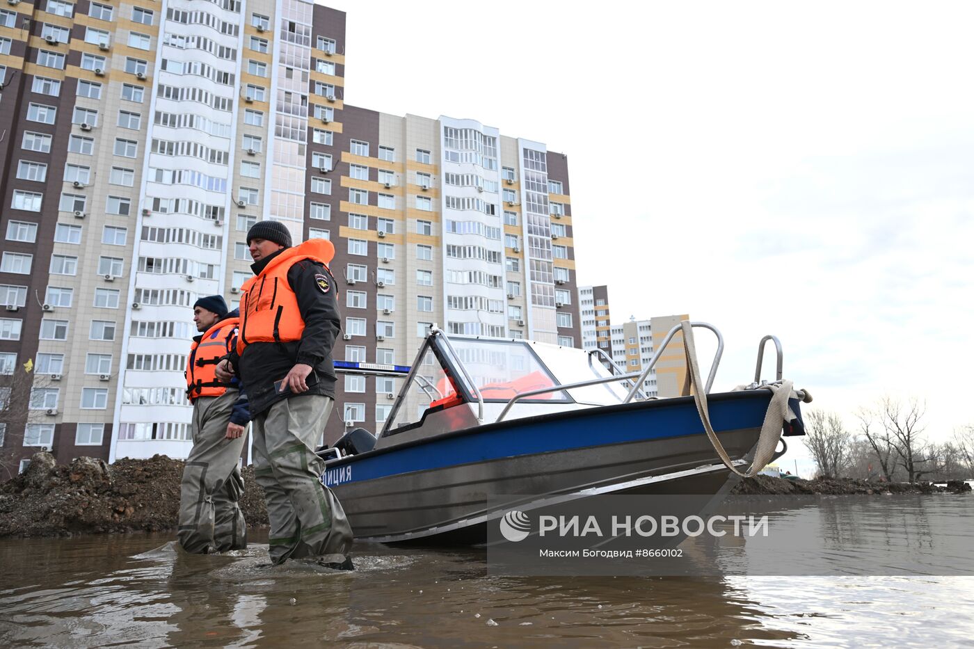 Наводнение в Оренбурге