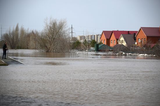 Паводок в Оренбурге