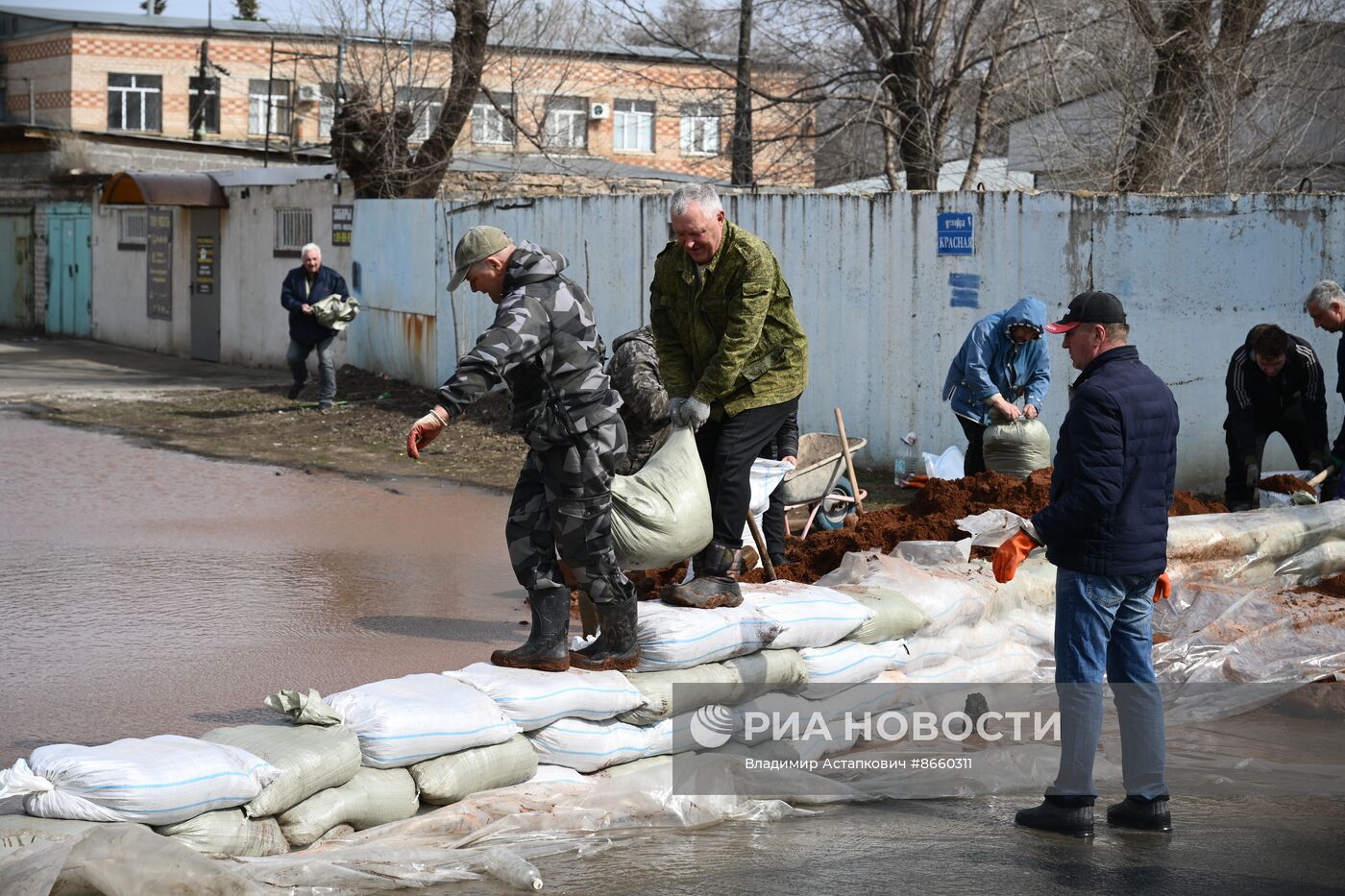 Паводок в Оренбурге