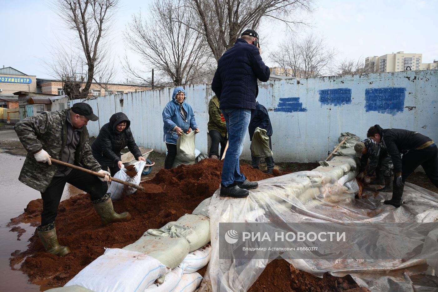 Паводок в Оренбурге