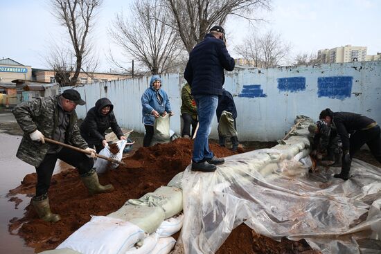 Паводок в Оренбурге