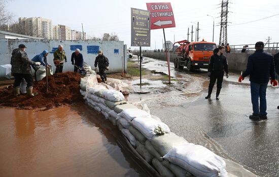 Паводок в Оренбурге