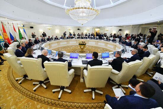Заседание Совета министров иностранных дел (СМИД) СНГ