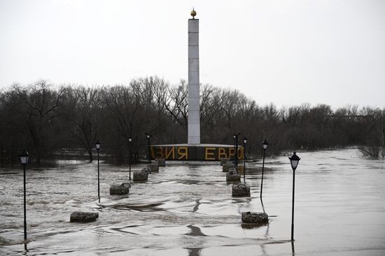 Паводок в Оренбурге