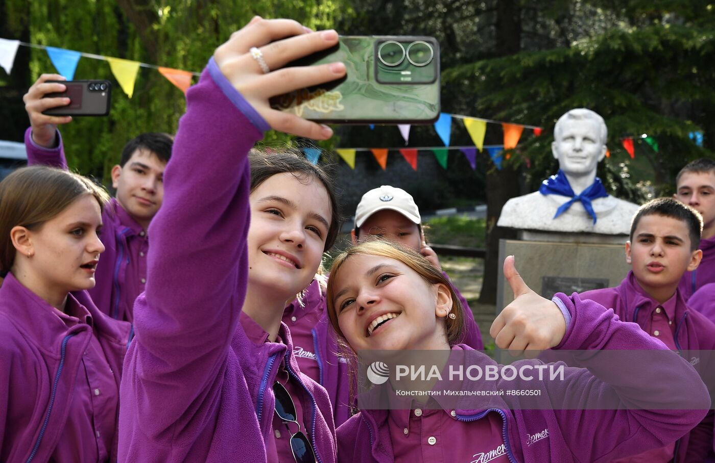 Всероссийский космический диктант в "Артеке"