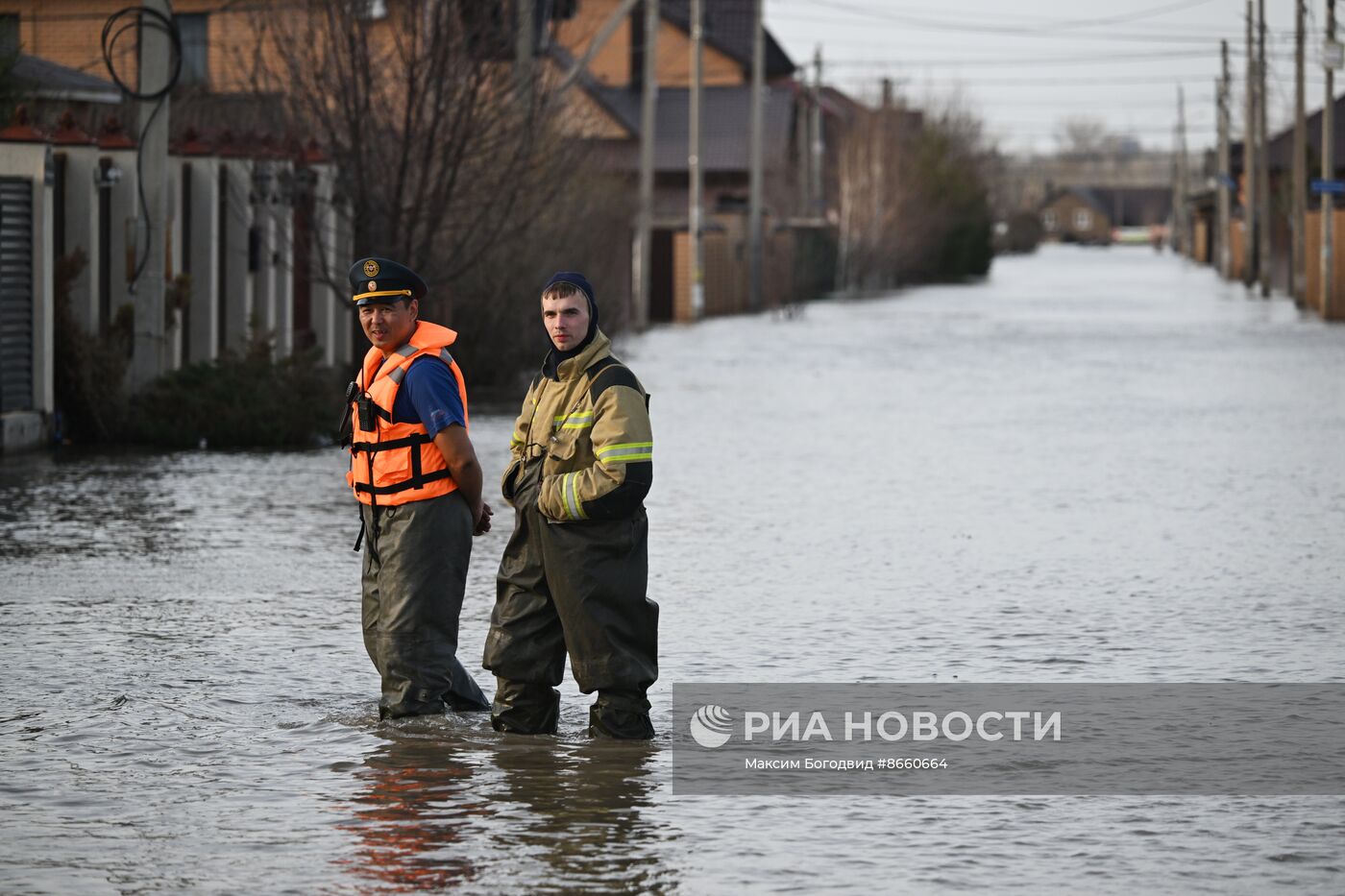 Паводок в Оренбурге