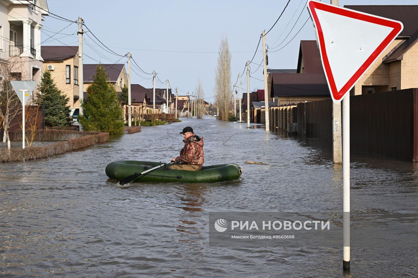 Паводок в Оренбурге