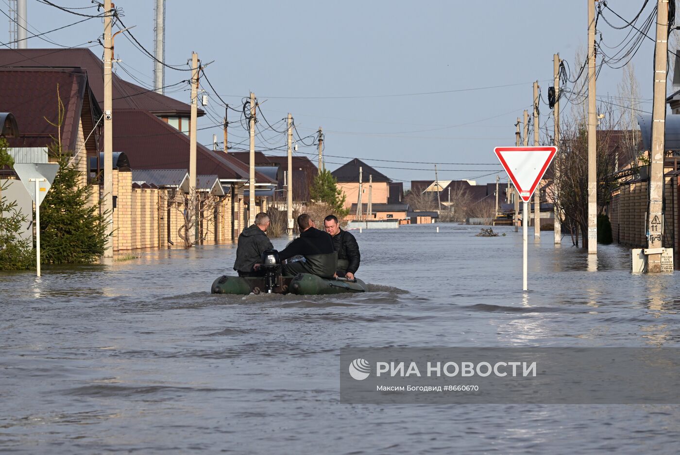 Паводок в Оренбурге