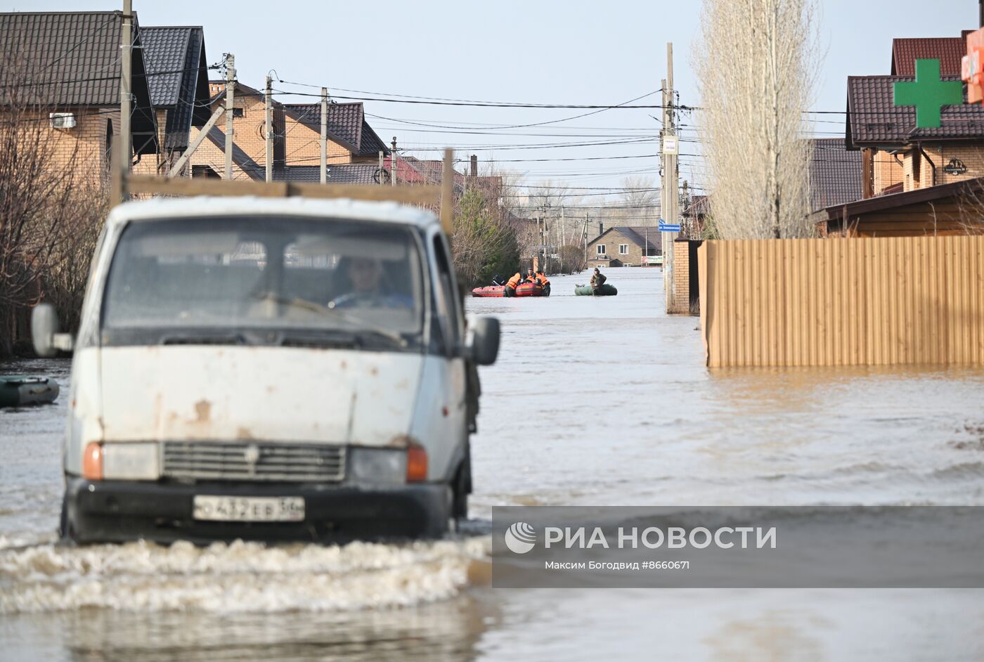 Паводок в Оренбурге