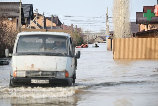 Паводок в Оренбурге