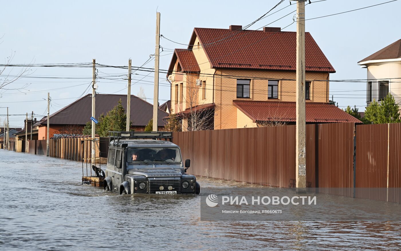 Паводок в Оренбурге