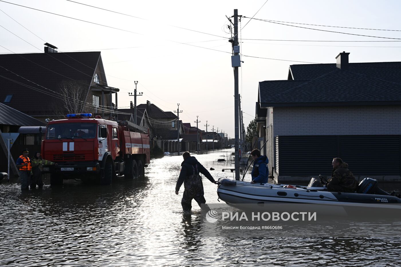 Паводок в Оренбурге