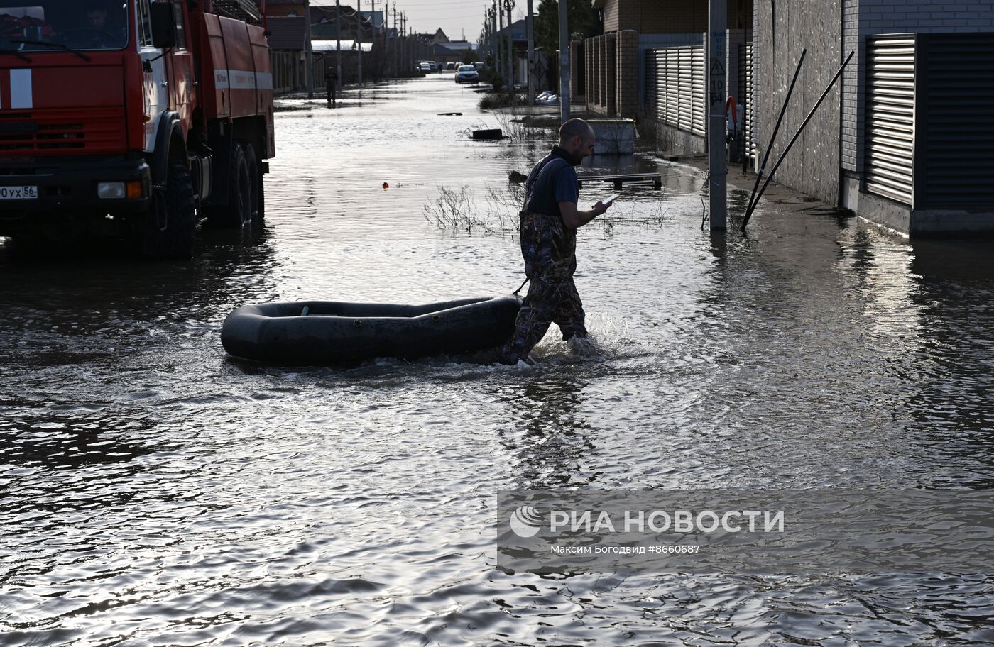 Паводок в Оренбурге