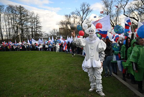 Выставка "Россия". День космонавтики