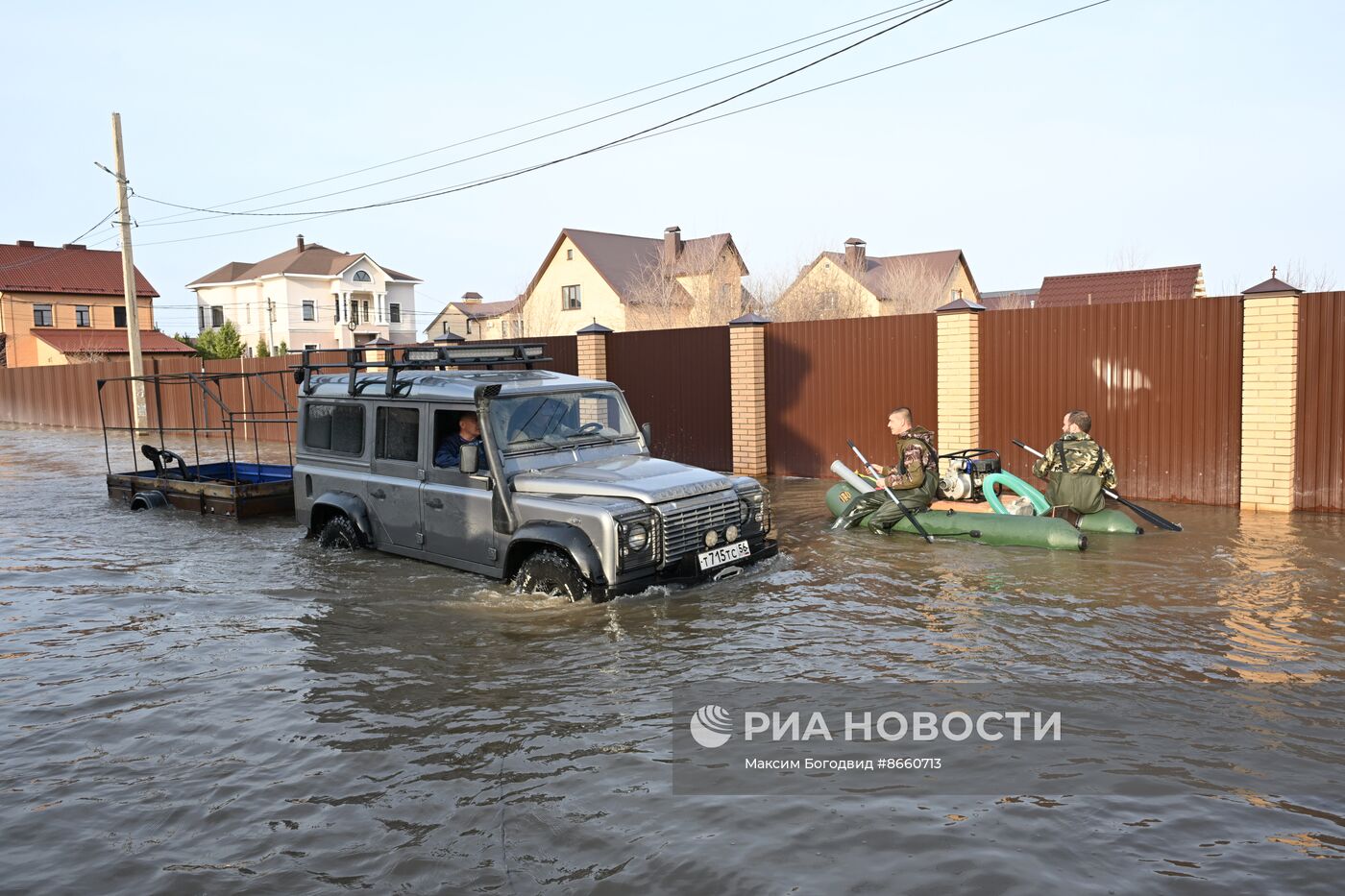 Паводок в Оренбурге