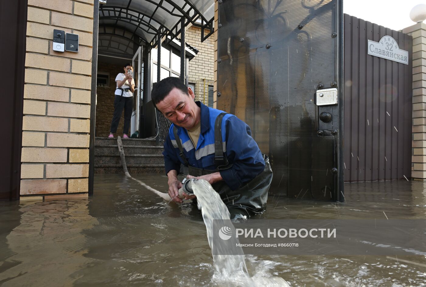 Паводок в Оренбурге